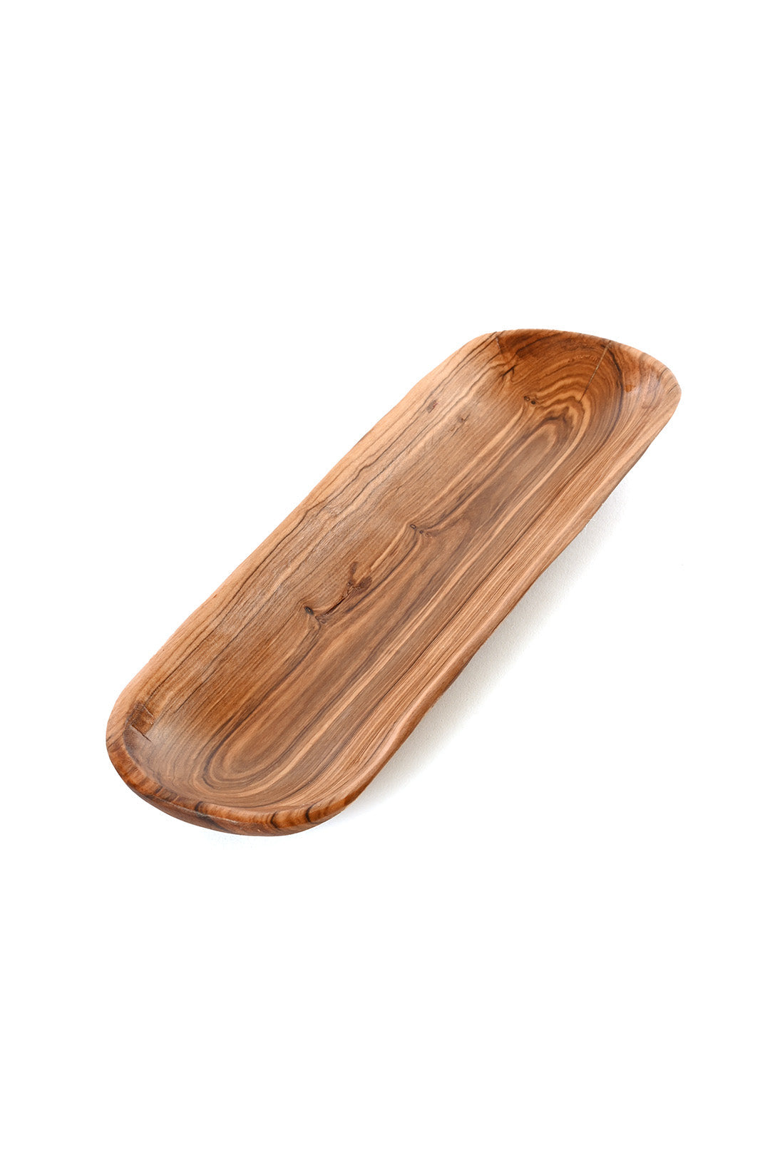 Imperfect: Wild Olive Wood Shallow Cracker Trays