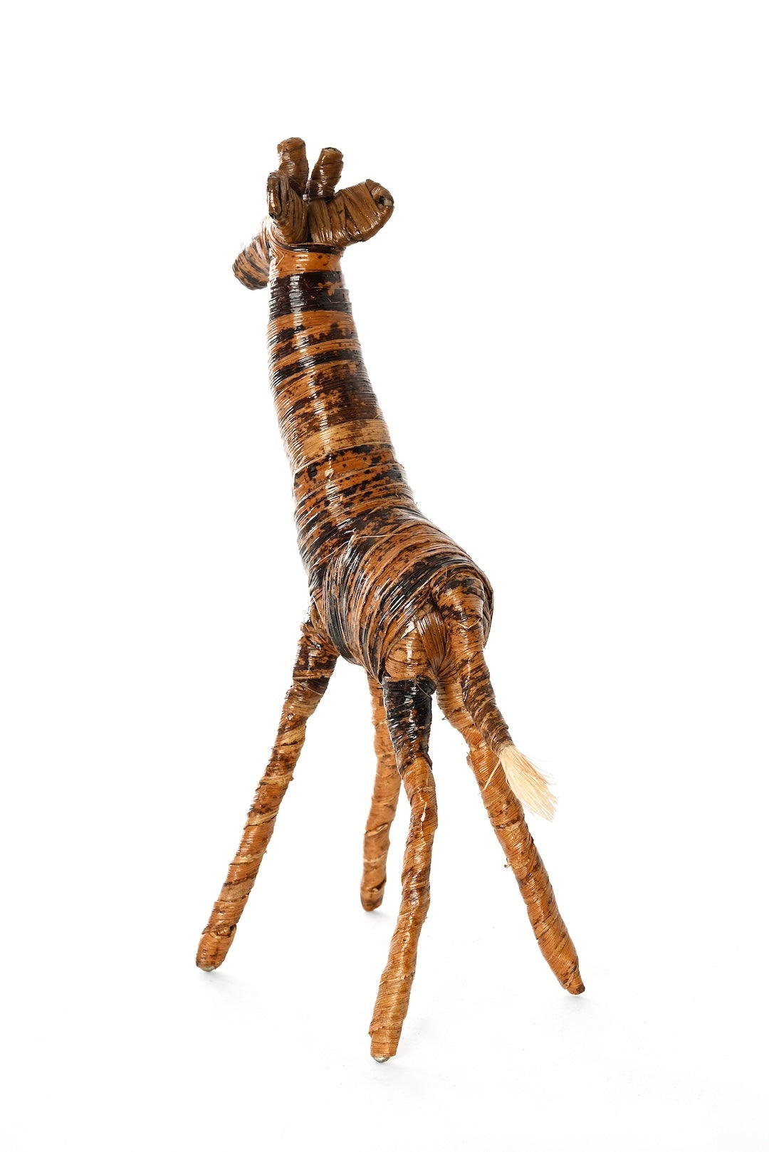 Banana Fiber Giraffe Scupture