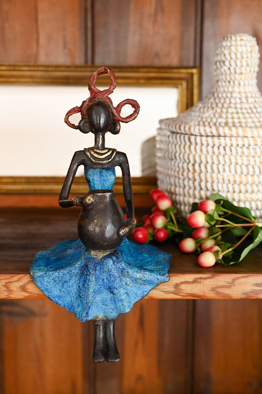 Harmony Burkina Bronze Sculpture