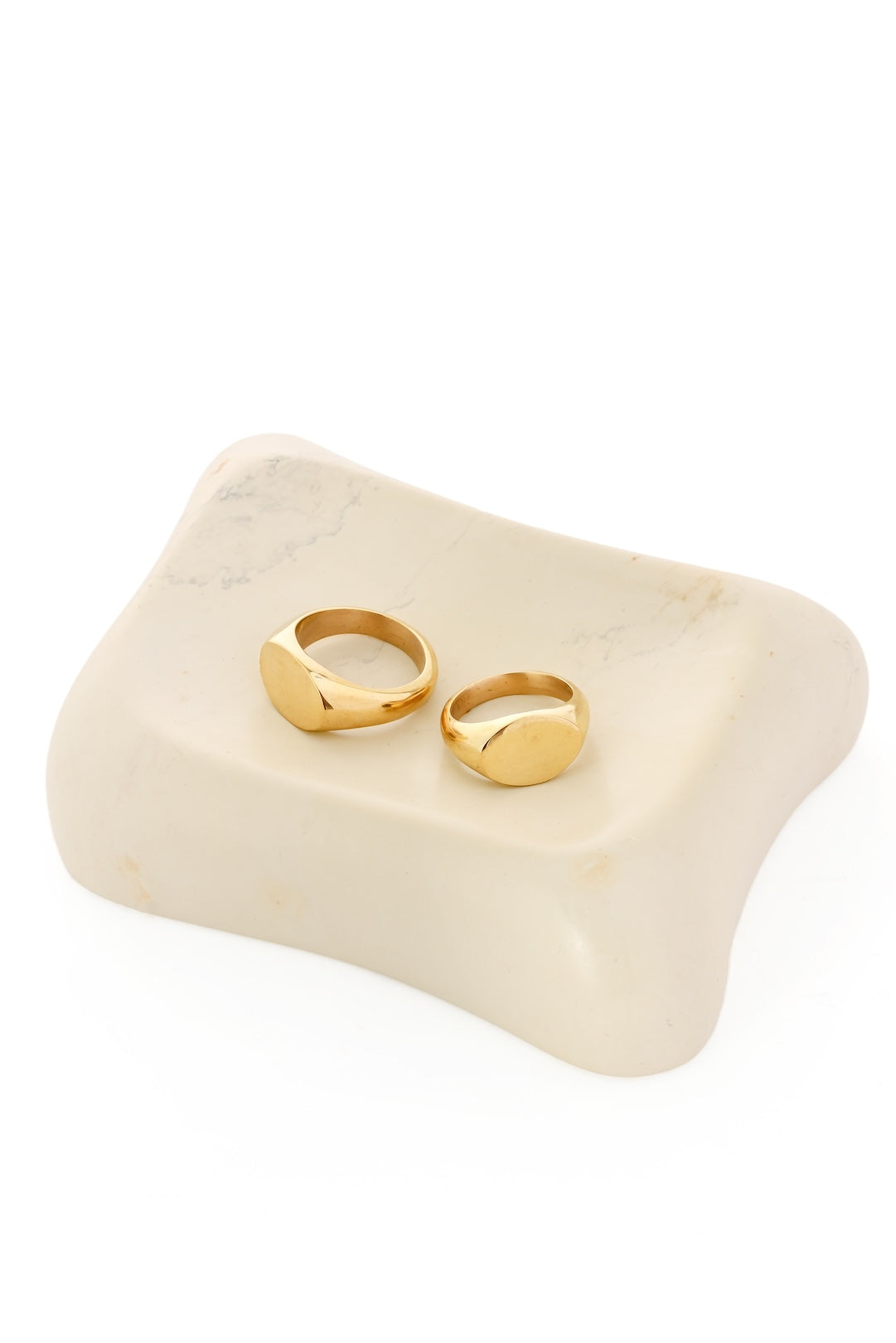 Kenyan Brass Signet Ring - 2 sizes
