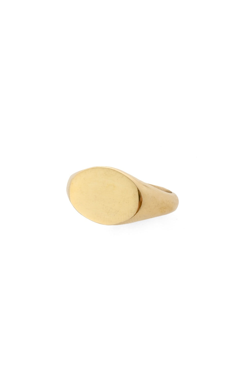 Kenyan Brass Signet Ring - 2 sizes