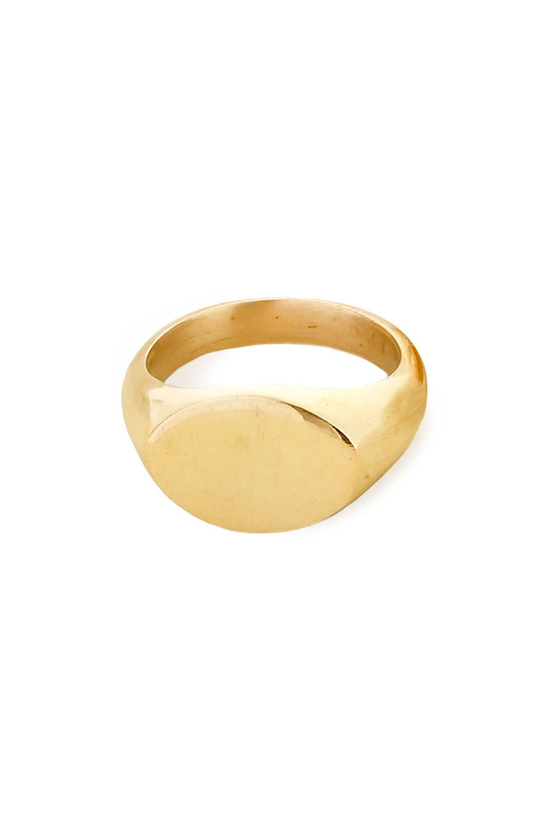 Kenyan Brass Signet Ring - 2 sizes