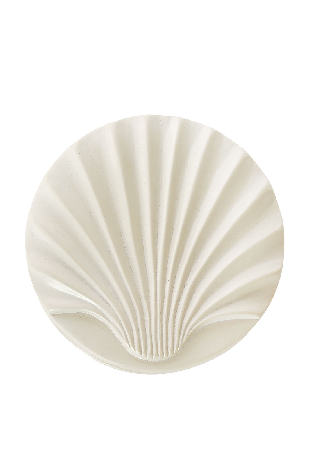 All Natural Soapstone Scallop Shell Storage Box