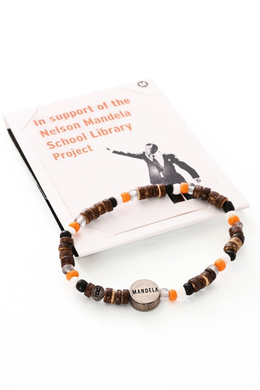 Nelson Mandela School Library South African Relate Cause Bracelet