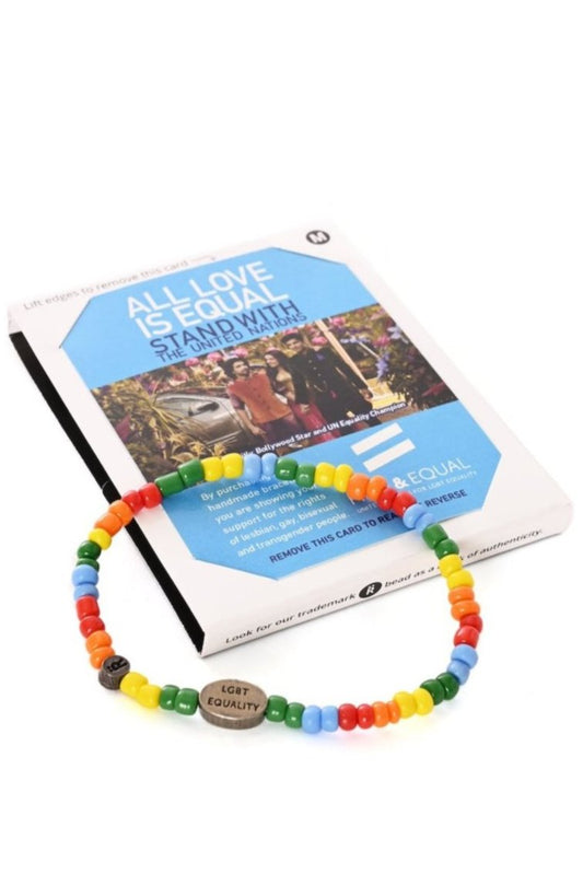 United Nations Equal Love South African Relate Cause Bracelet