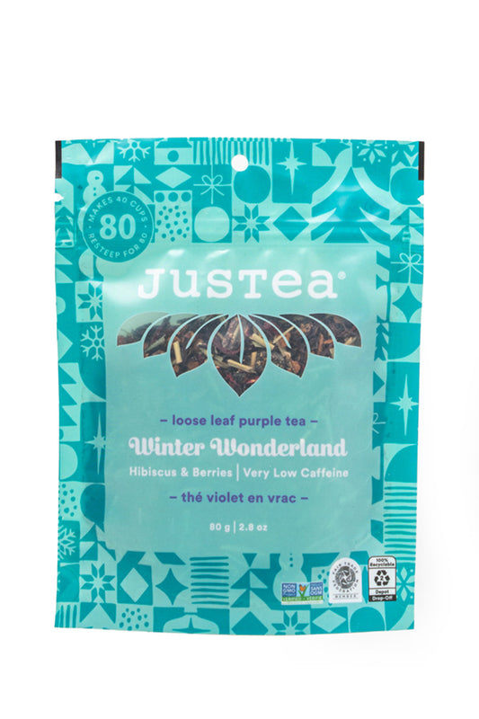 JusTea Winter Wonderland Loose Leaf Tea