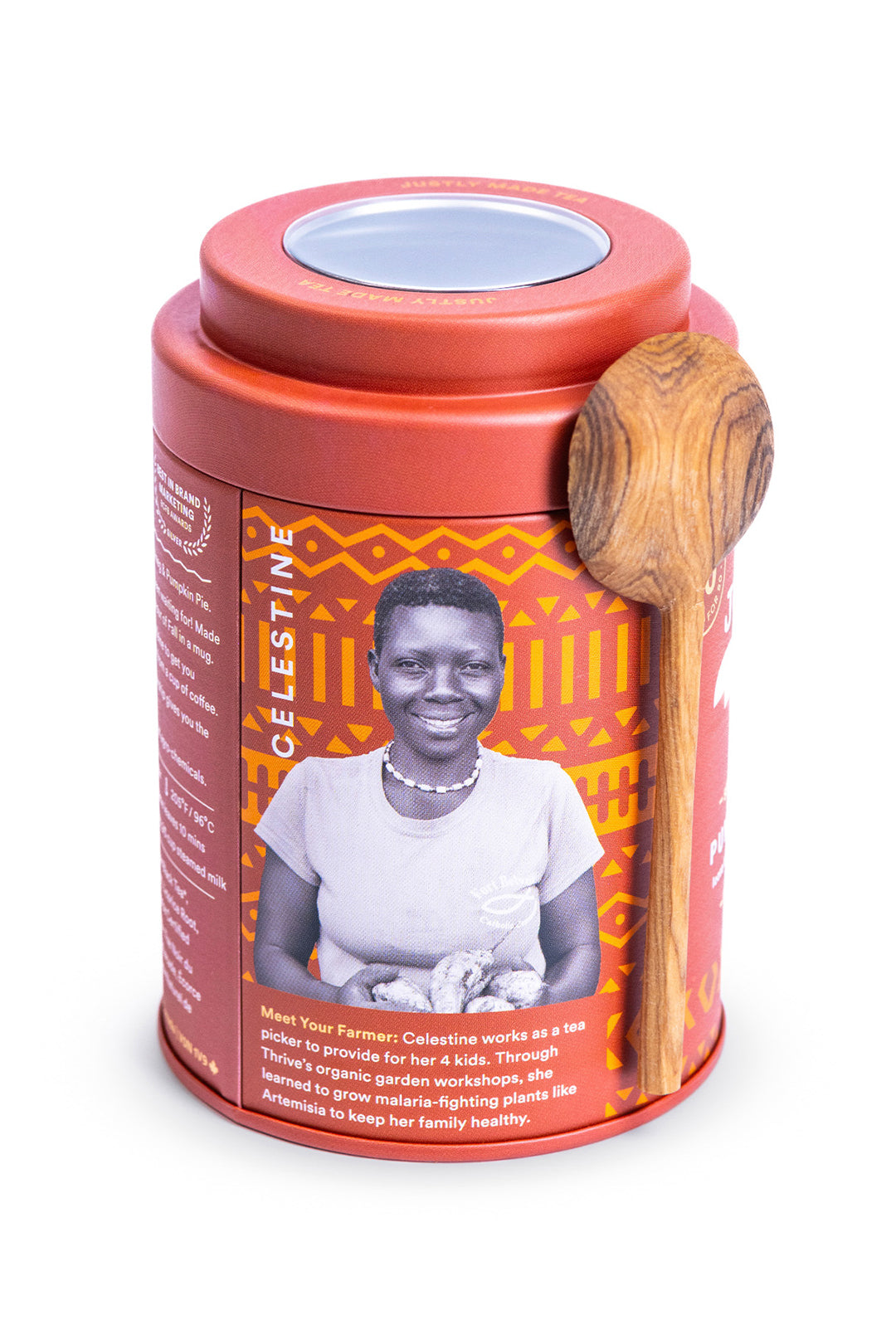 JusTea Pumpkin Spice Loose Leaf Tea