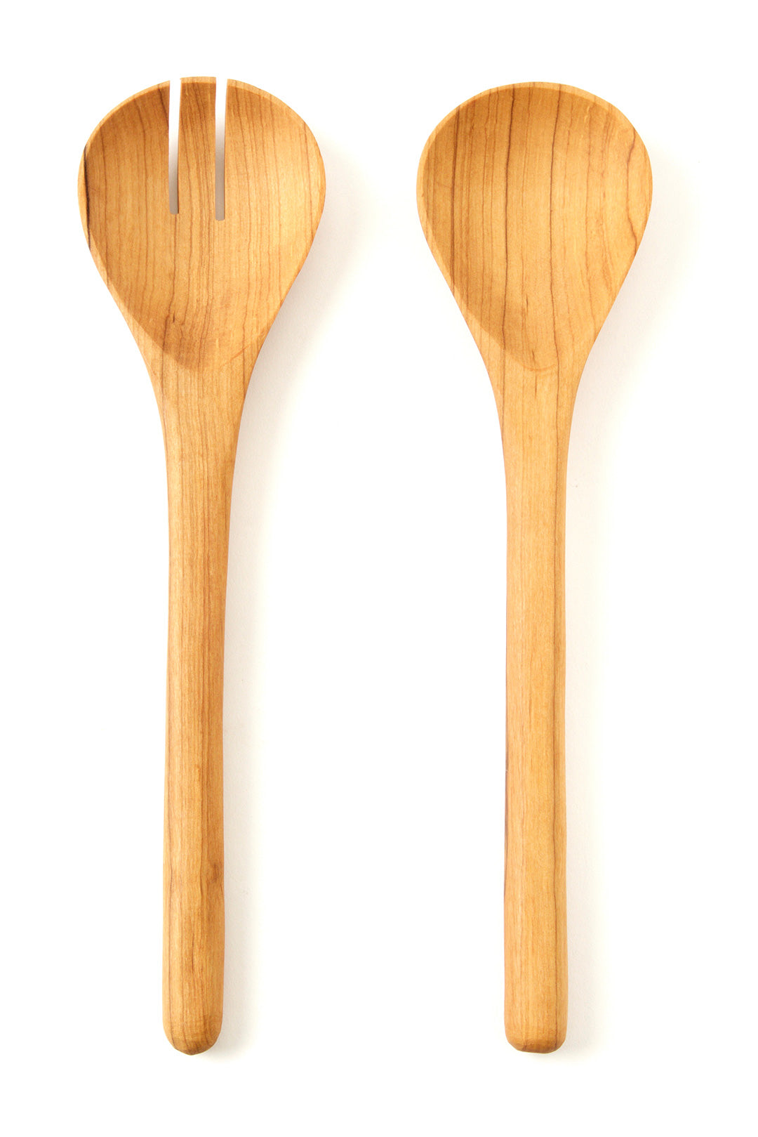 Kenyan Olive Wood Simple Salad Servers