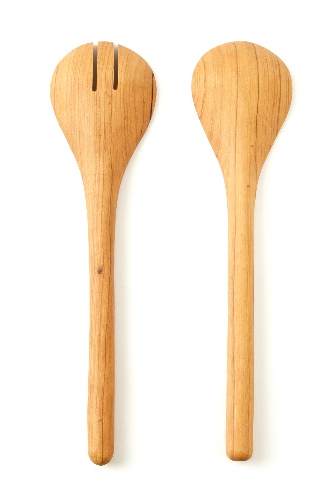 Kenyan Olive Wood Simple Salad Servers