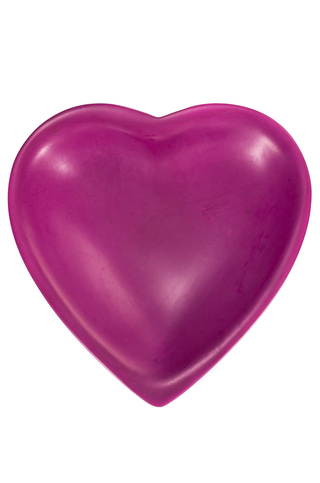 Pink Heart Decorative Soapstone Dish