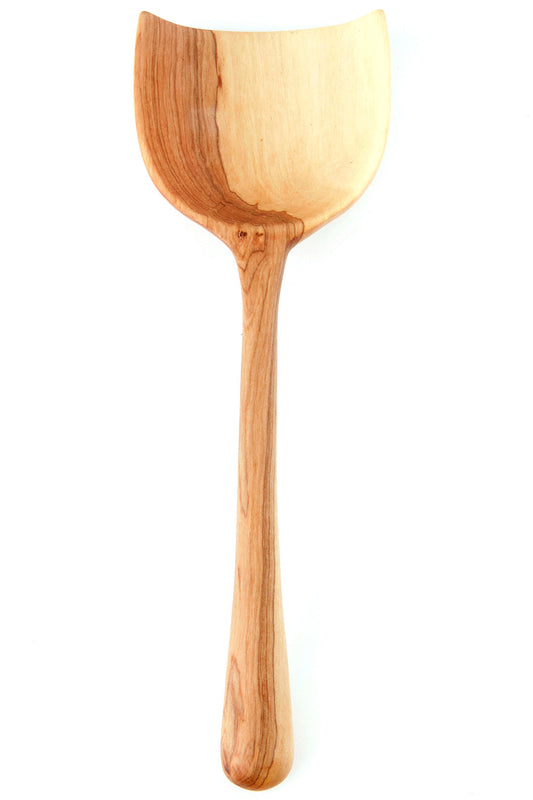 Kenyan Wild Olive Wood Casserole Shovel Spoon