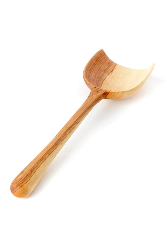Kenyan Wild Olive Wood Casserole Shovel Spoon