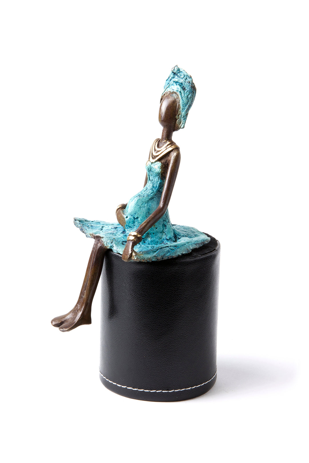 Bronze Expectant Mother Sculpture