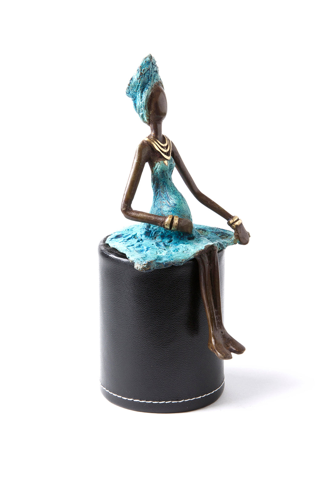 Bronze Expectant Mother Sculpture