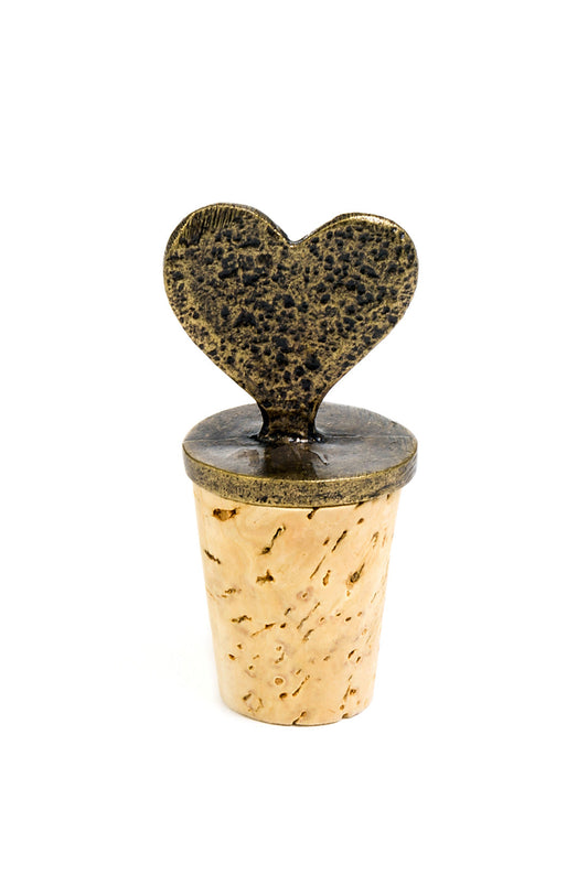 South African Lovely Heart Wine Bottle Stopper