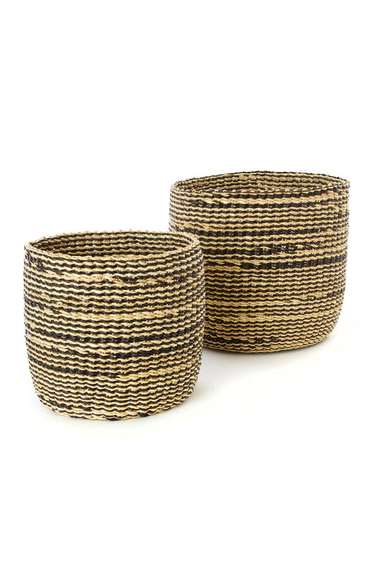 Marled Elephant Grass Nesting Baskets