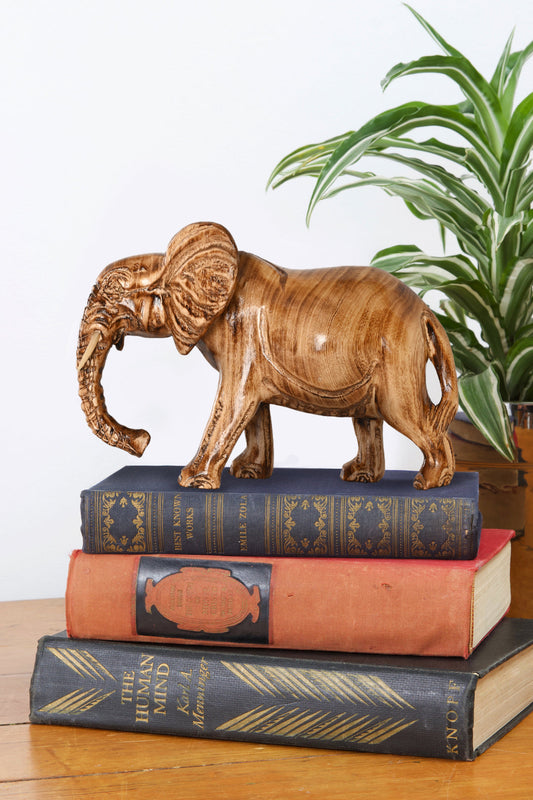 Kenyan Jacaranda Wood Jumbo Elephant