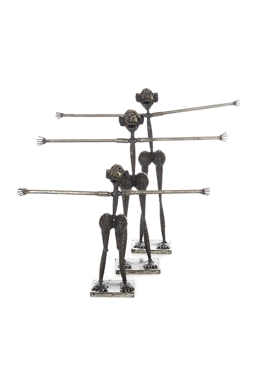 Kenyan Metal Mama Jewelry Displays