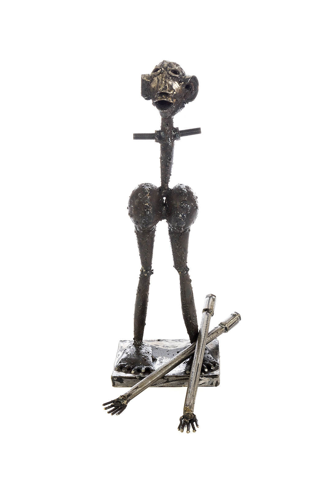 Kenyan Metal Mama Jewelry Displays