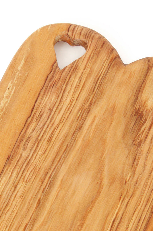 Wild Olive Wood Heart of Hearts Cheese Tray
