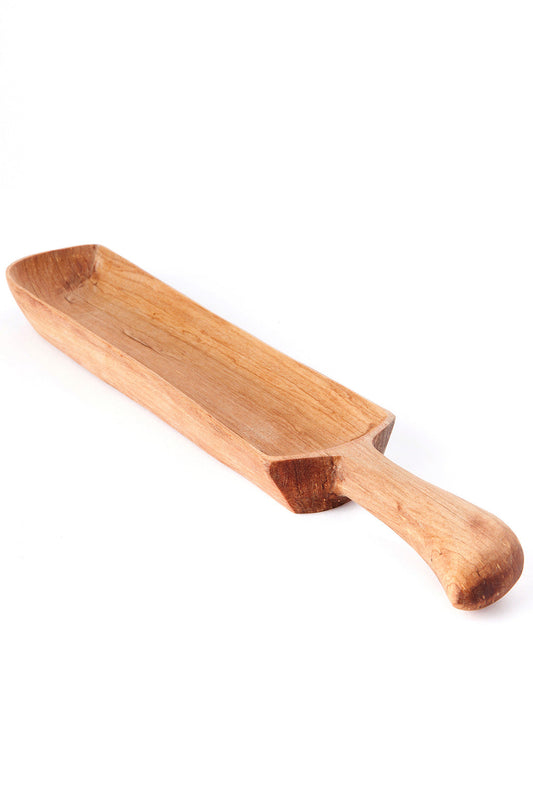 Wild Olive Wood Knob Handle Cracker Trays
