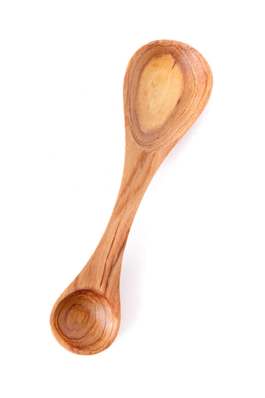 Wild Olive Wood Double Sided Spoon