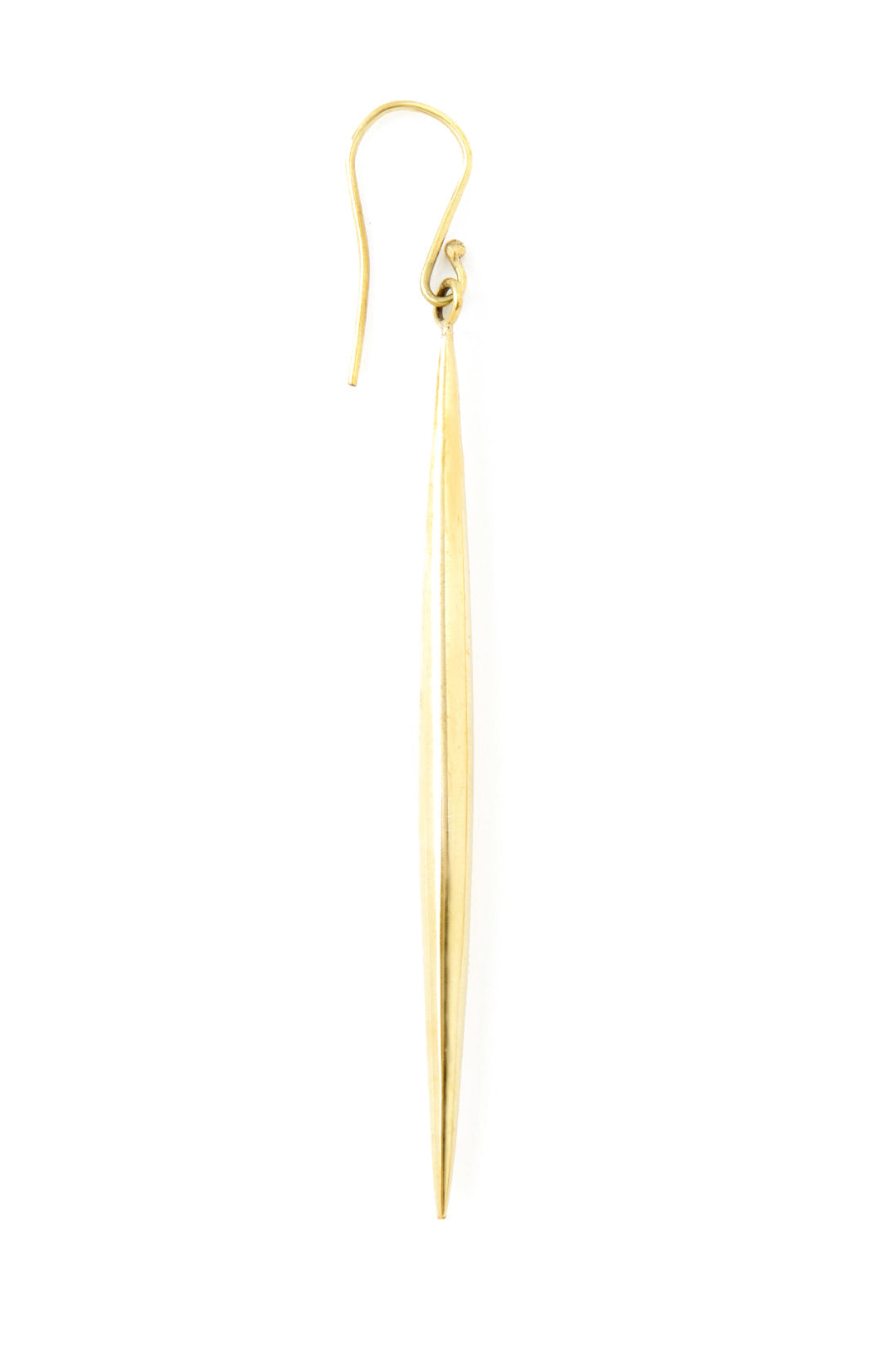 Kenyan Brass Javelin Earrings