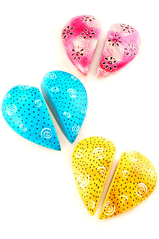 Soapstone Sharing Hearts