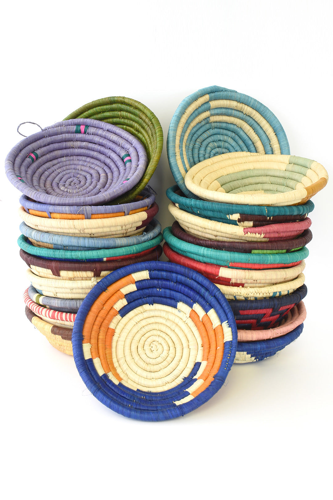 Mini Raffia Fruit & Grain Baskets