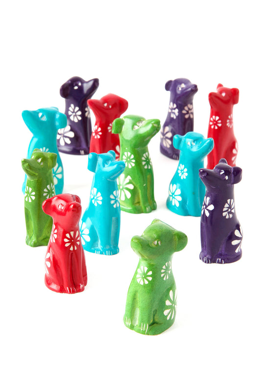Rainbows & Flowers Dozen Miniature Dogs