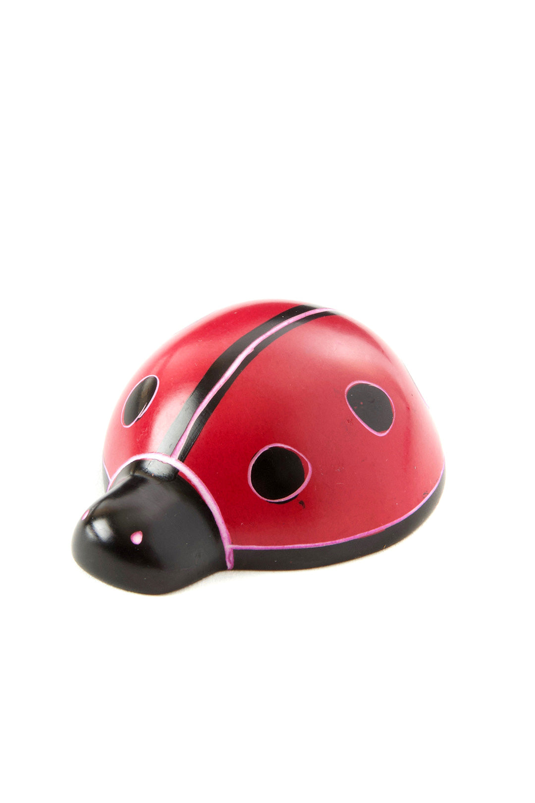 One Dozen Miniature Soapstone Good Luck Lady Bugs