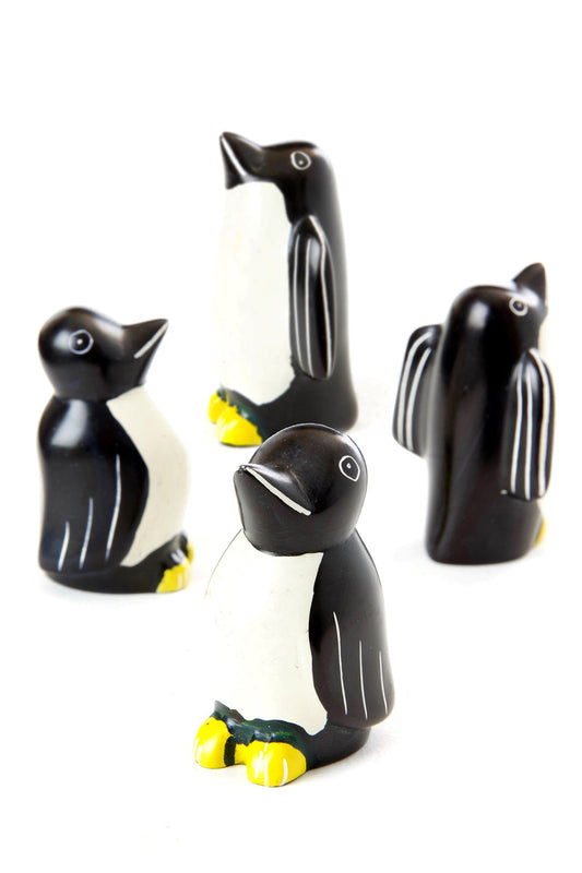 Set of Four Posh Penguin Keepsakes