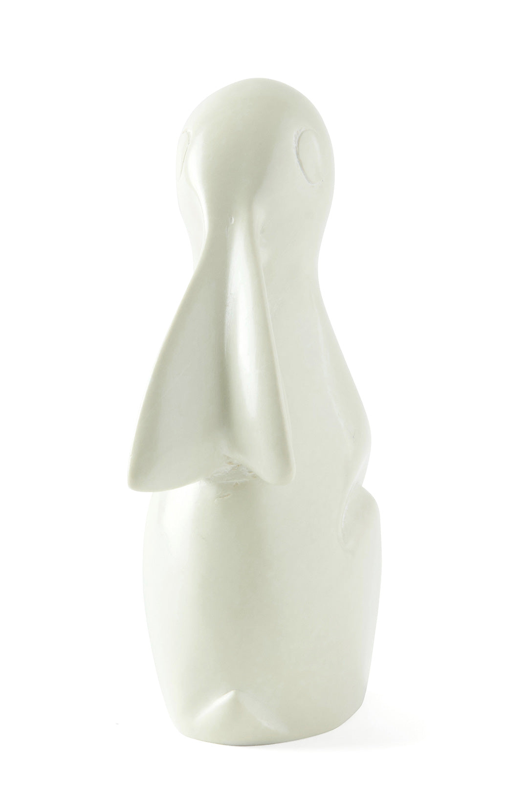 Natural Soapstone Singing Bunny Rabbits