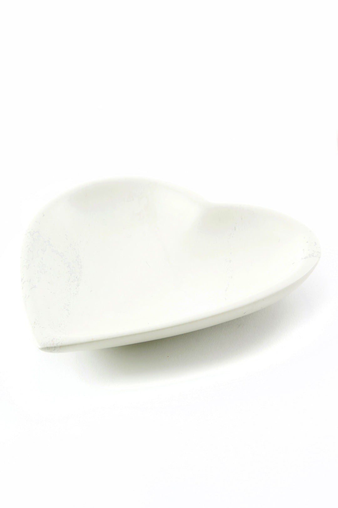 Natural Soapstone Heart Dish