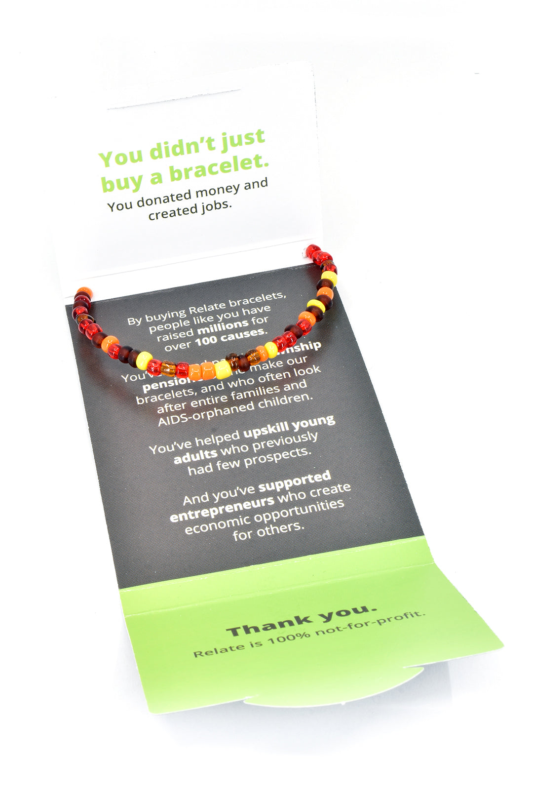 Goodbye Malaria South African Relate Cause Bracelet