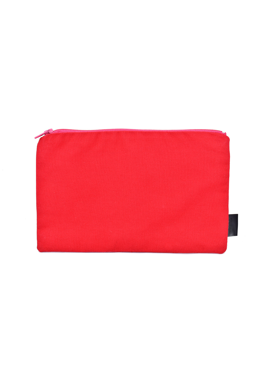 Red When is One is in Love 8" African Proverb Pouch