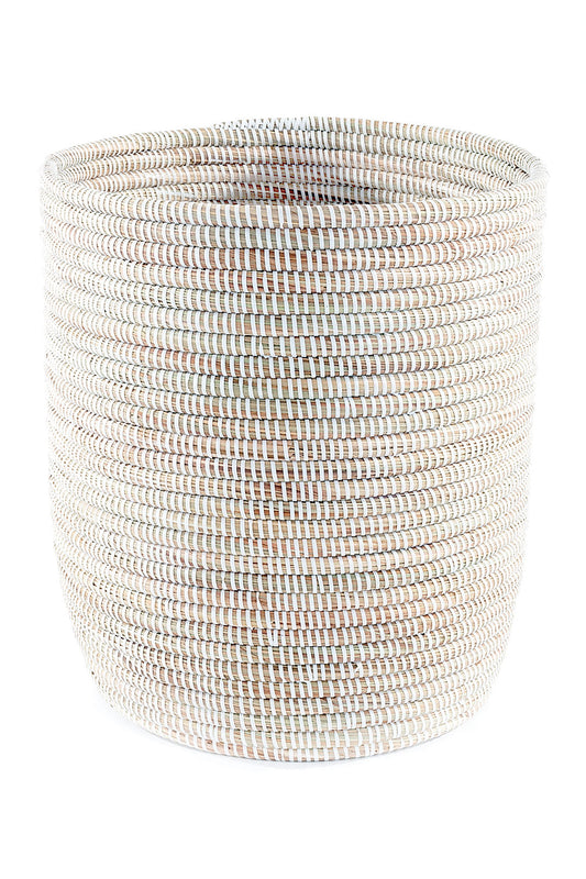 Solid White Prayer Mat Bath Bin