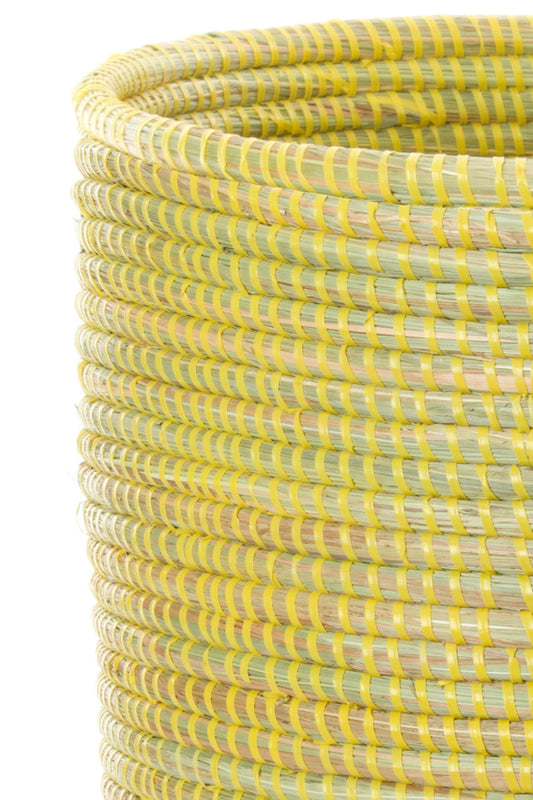 Solid Yellow Prayer Mat Bath Bin
