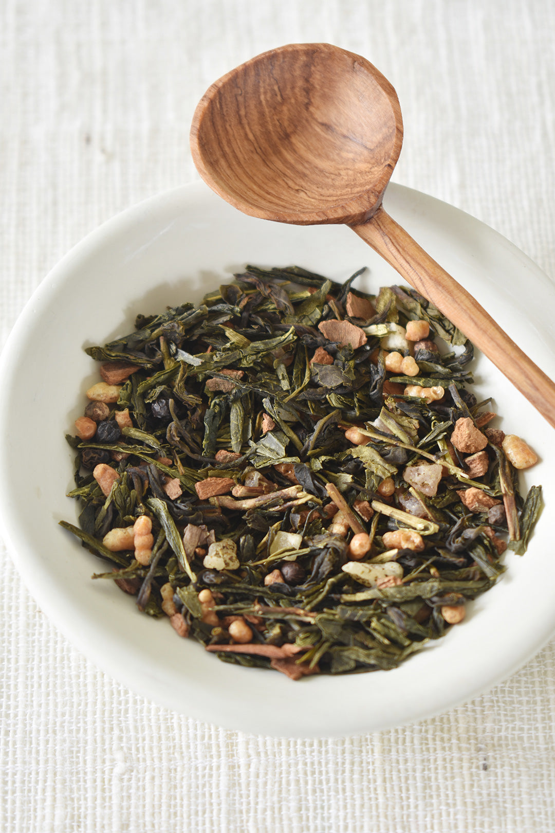 JusTea Coconut Green Loose Leaf Tea