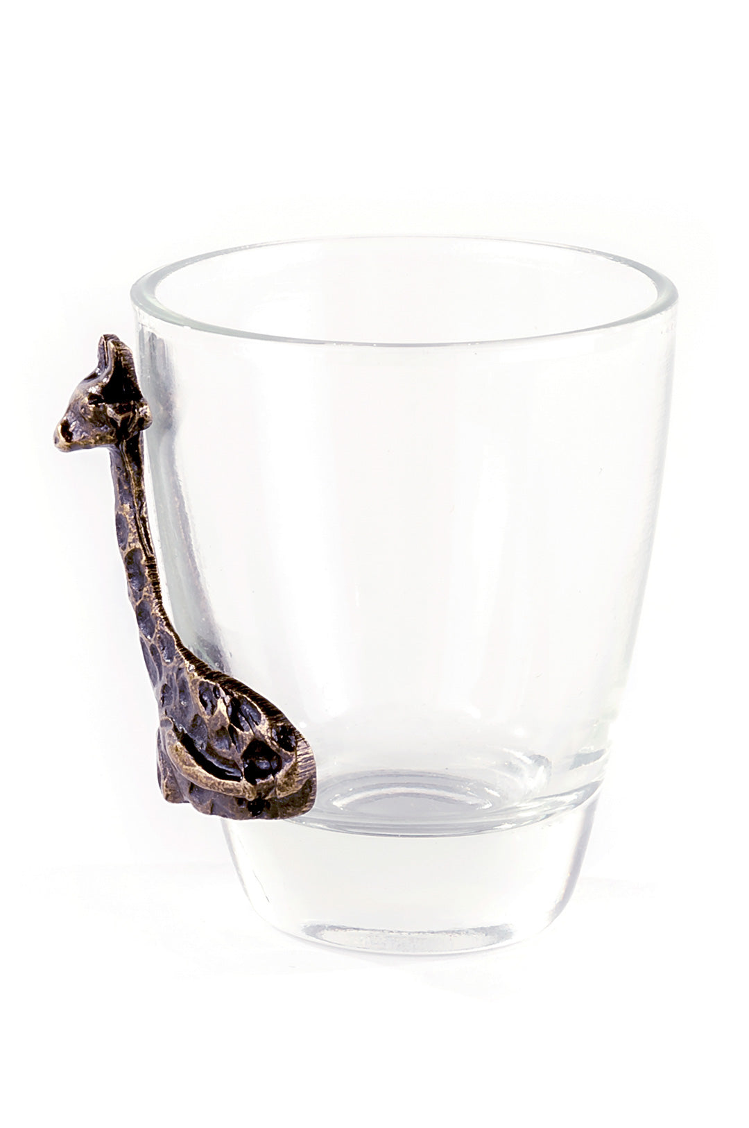 South African Brass Giraffe Shot Glass