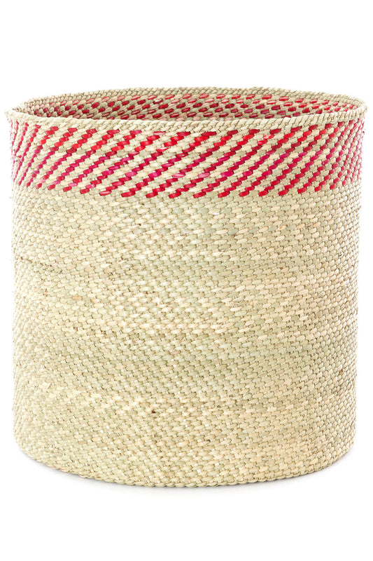 Berry and Natural Kupanda Iringa Basket - Large