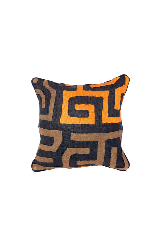 16" Congo Raffia Decorative Pillow Cover - Assorted Designs