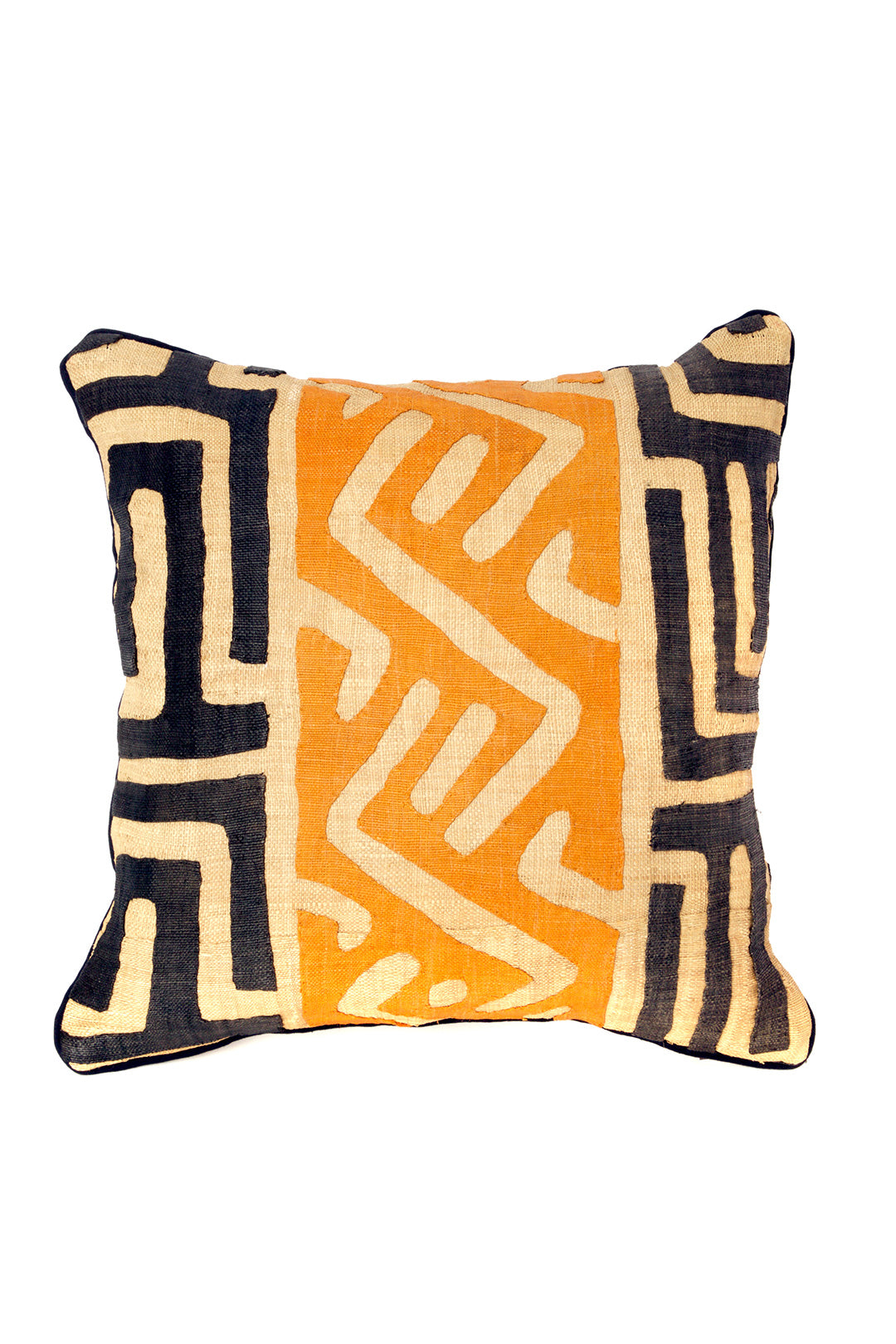 18" Congo Raffia Decorative Pillow Cover - Assorted Designs