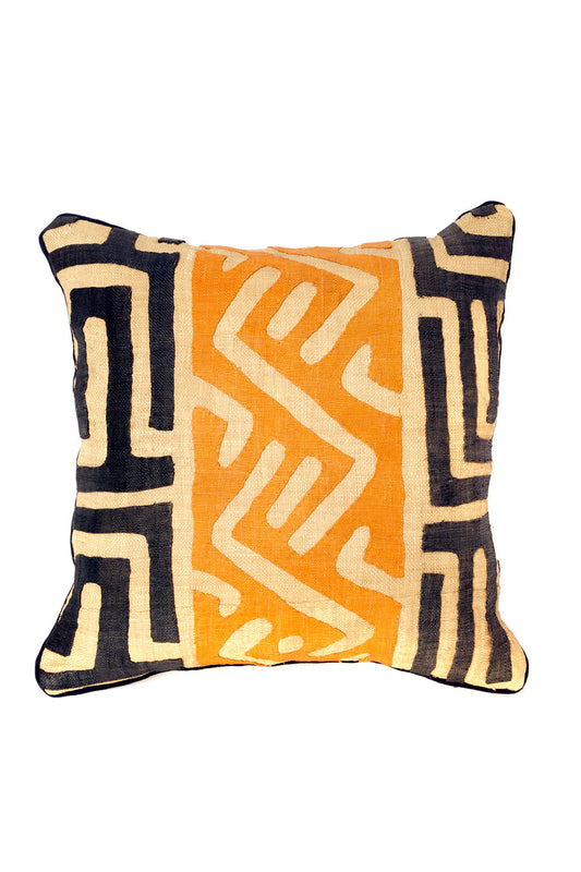 18" Congo Raffia Decorative Pillow Cover - Assorted Designs