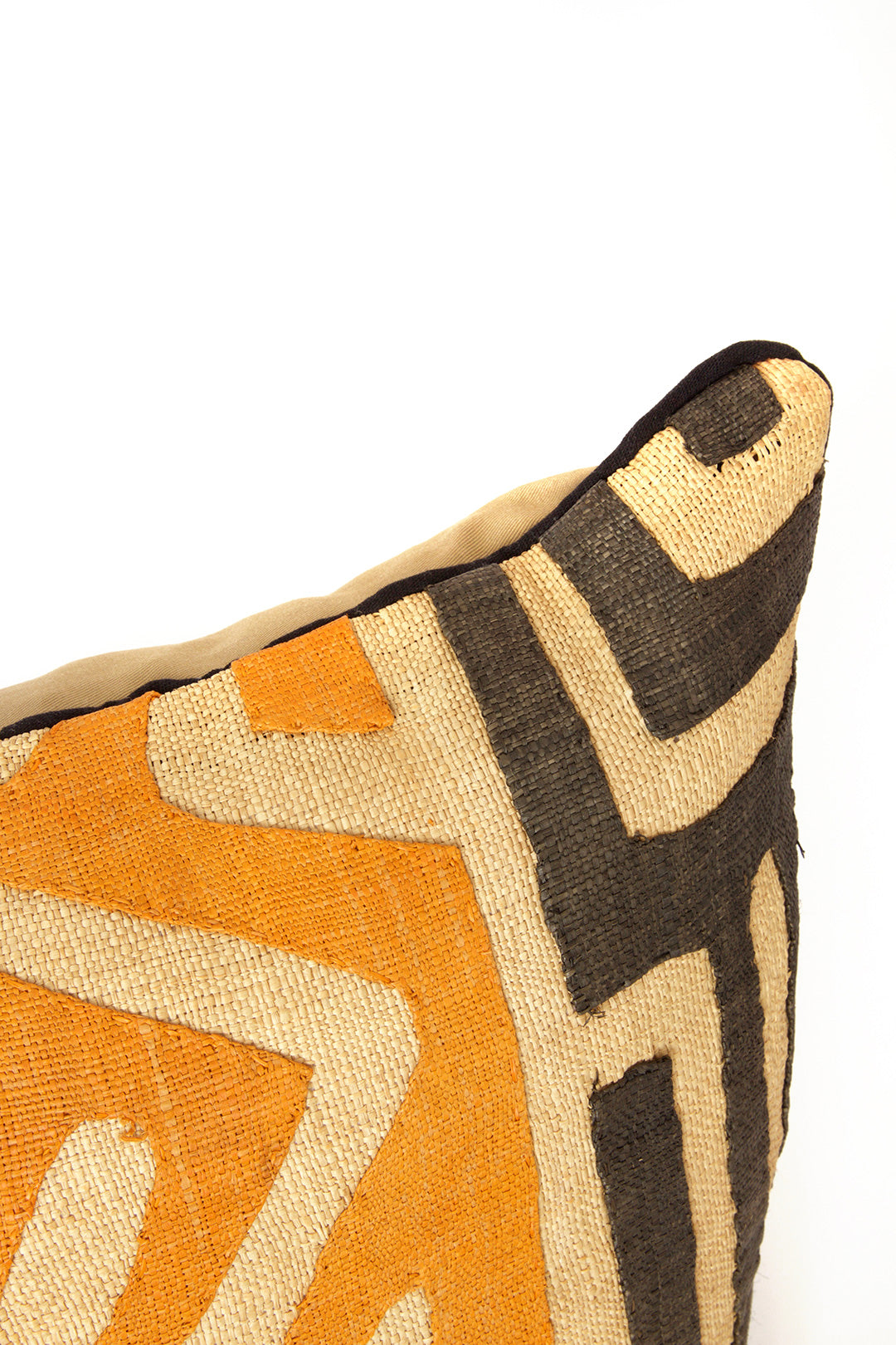18" Congo Raffia Decorative Pillow Cover - Assorted Designs