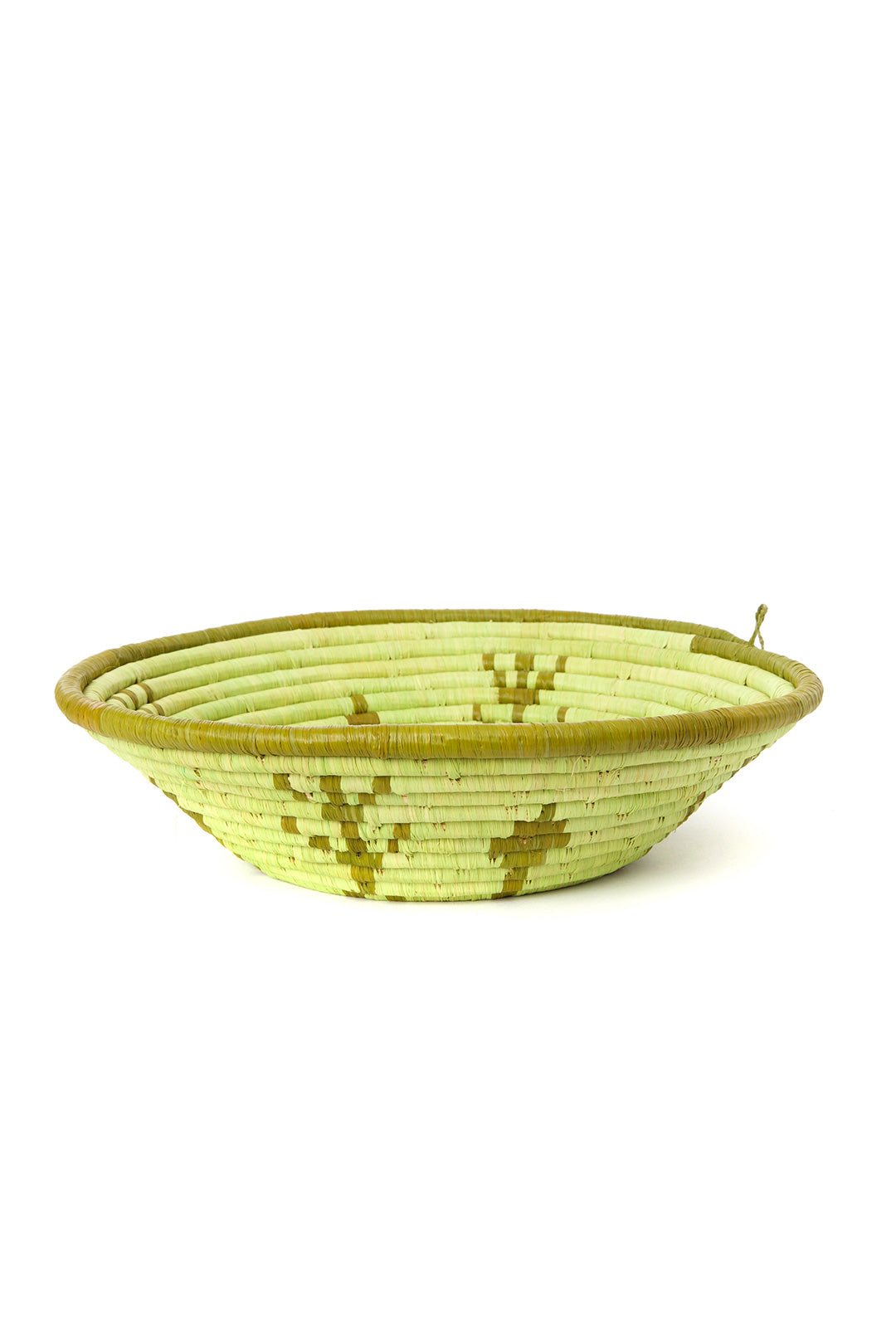Green Meadow Raffia Basket from Uganda