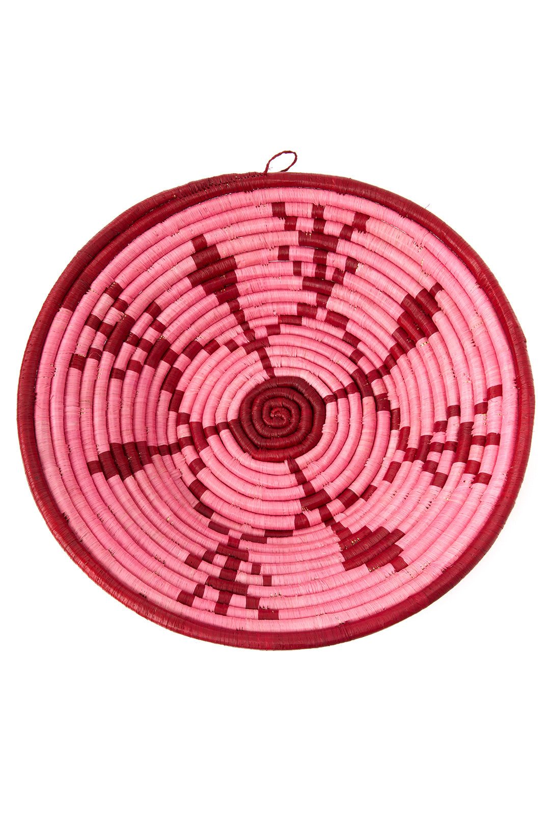 Rose Meadow Raffia Basket from Uganda