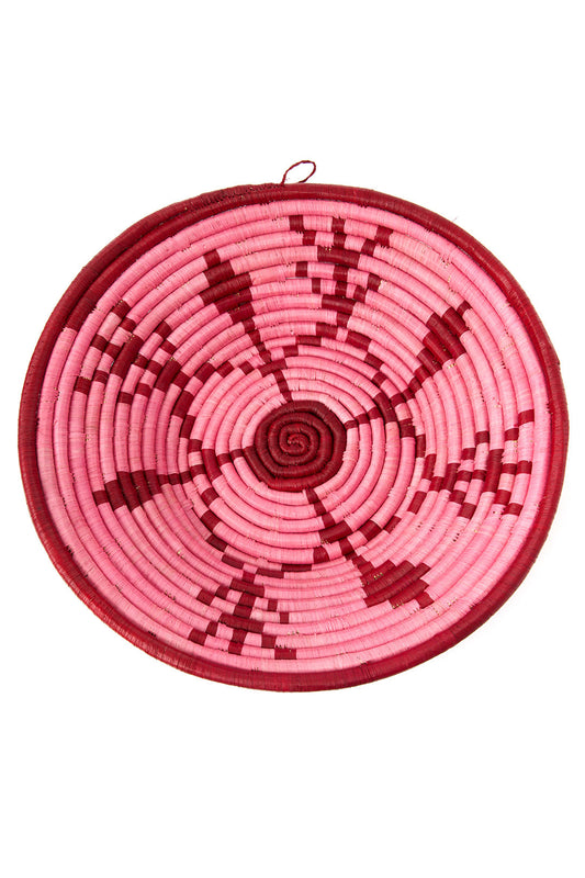 Rose Meadow Raffia Basket from Uganda