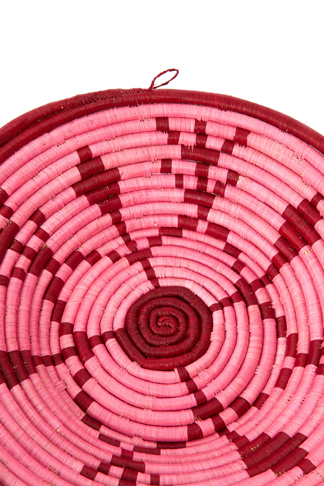 Rose Meadow Raffia Basket from Uganda