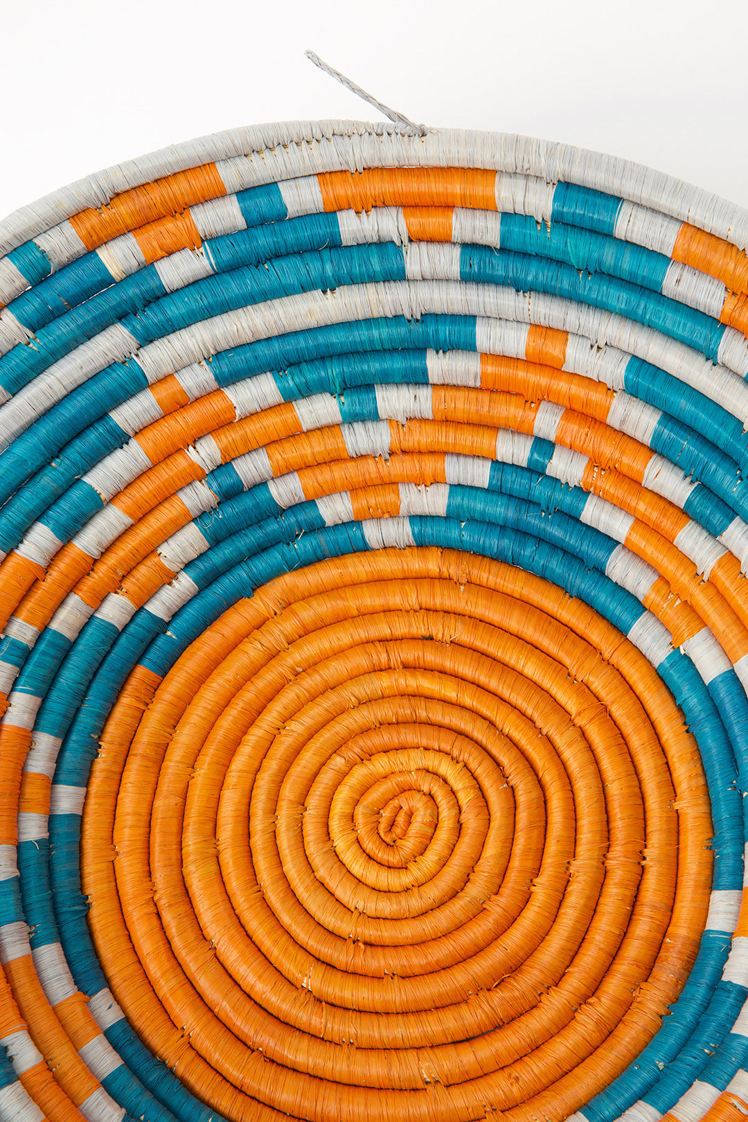 Ugandan Moon Mountains Raffia Coil Baskets